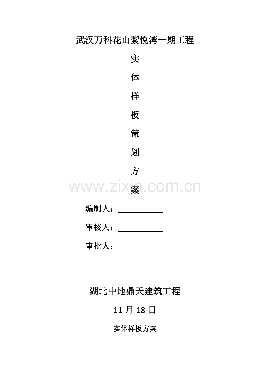 实体样板专业策划专项方案.docx_第1页