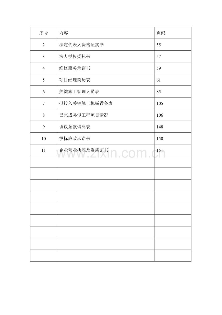 消防系统安装工程投标文件模板.doc_第3页