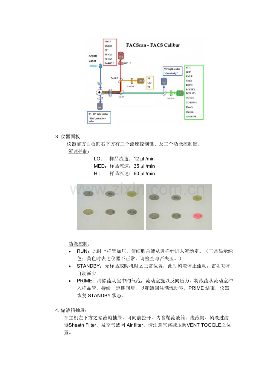 BDFACSCalibur流式细胞仪操作标准手册.docx_第2页