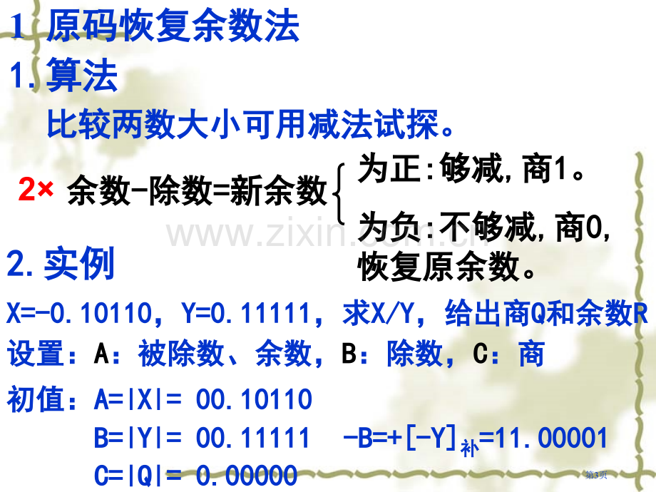 二进制除法专题教育课件市公开课一等奖百校联赛获奖课件.pptx_第3页