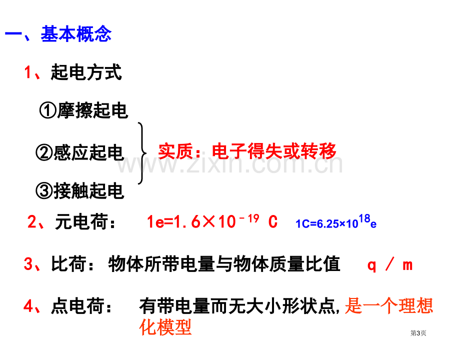 物理静电场章末复习上课市公开课一等奖百校联赛特等奖课件.pptx_第3页