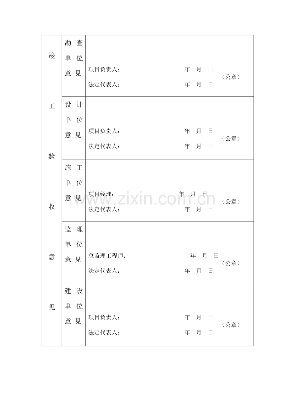 甘肃省建设综合项目工程竣工项目验收备案表.doc_第3页