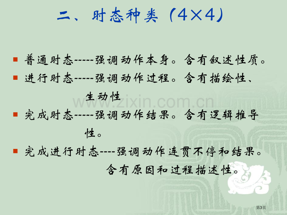 英语九种时态完全解析省公共课一等奖全国赛课获奖课件.pptx_第3页