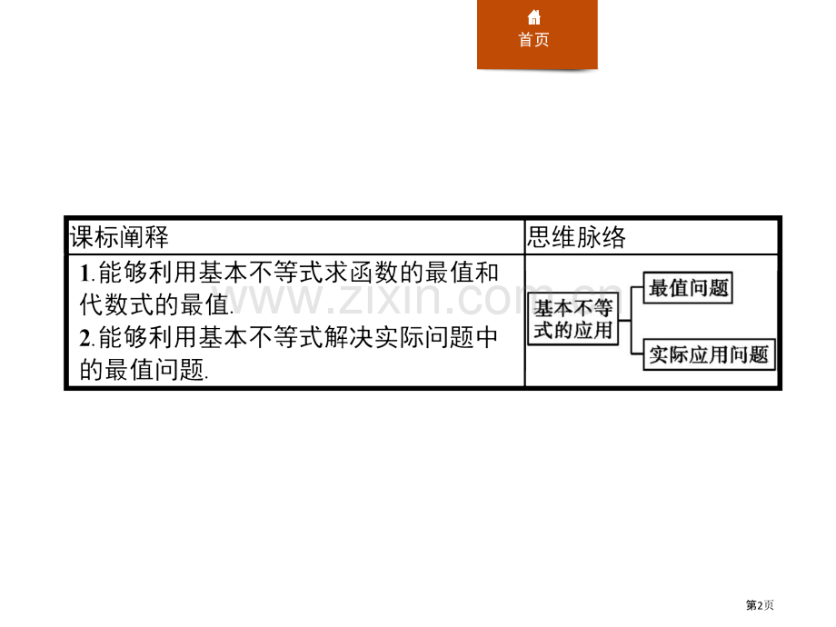 第二章-习题课-基本不等式的应用省公开课一等奖新名师比赛一等奖课件.pptx_第2页