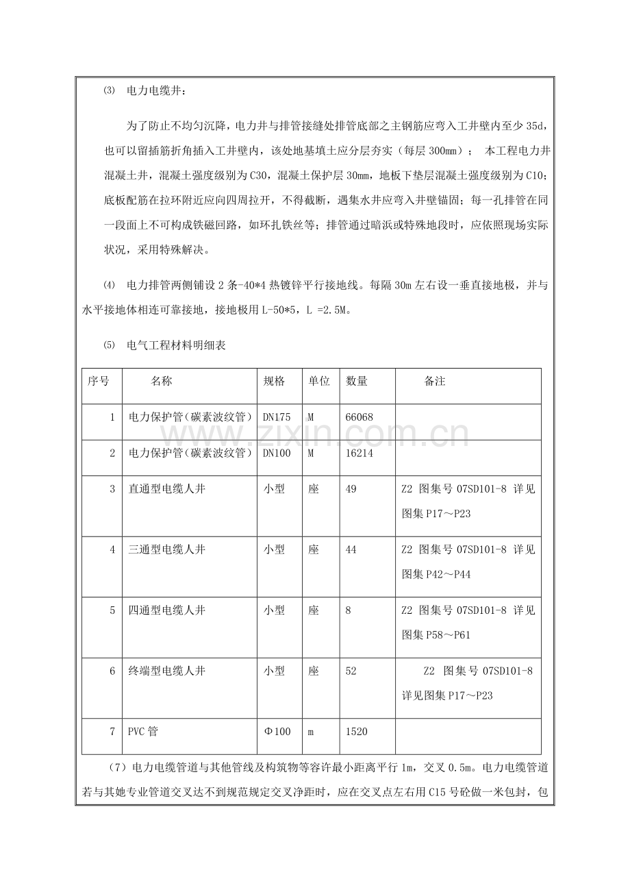 电力管道综合项目施工关键技术交底.doc_第3页