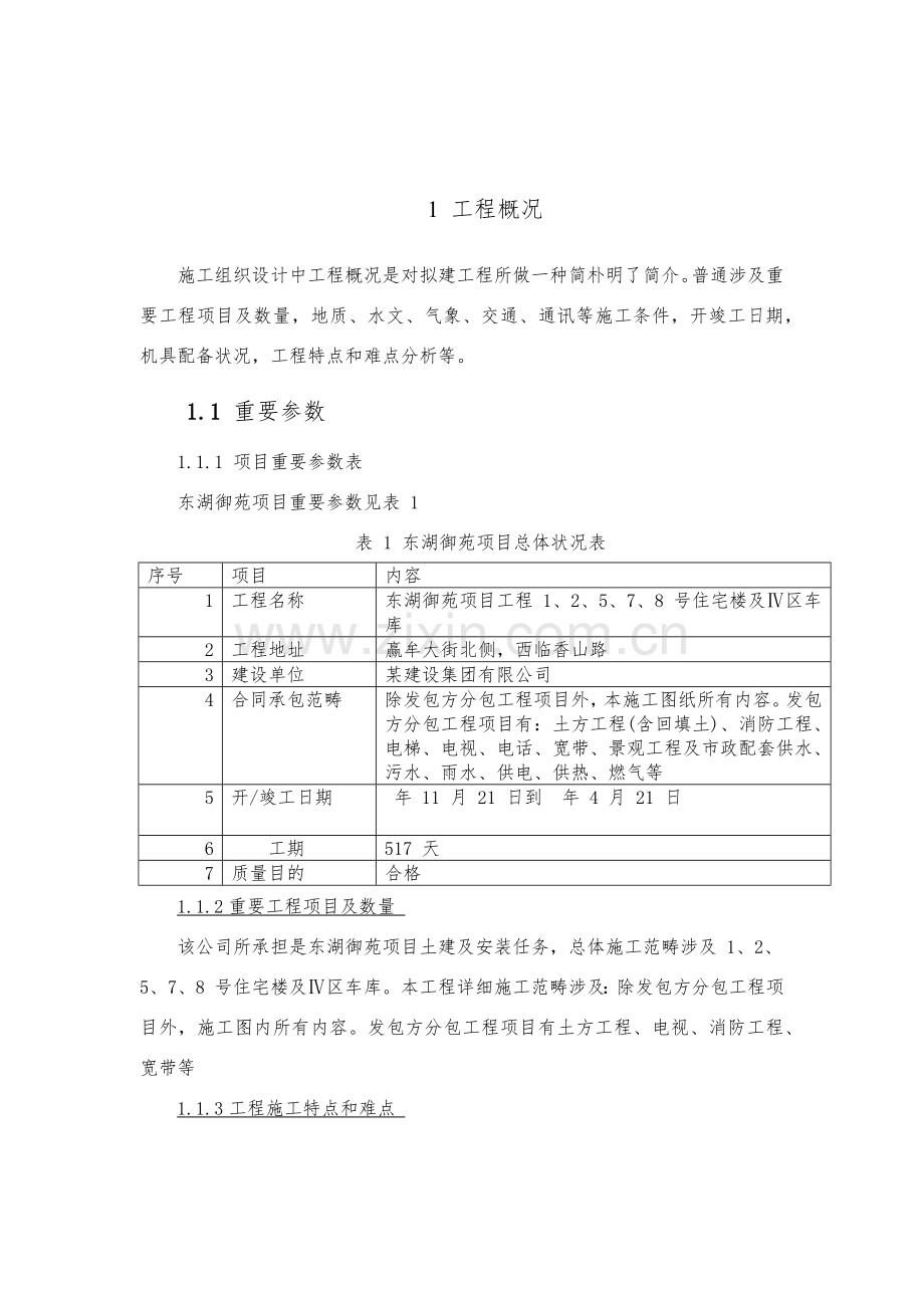 综合项目施工组织设计统一标准.doc_第2页