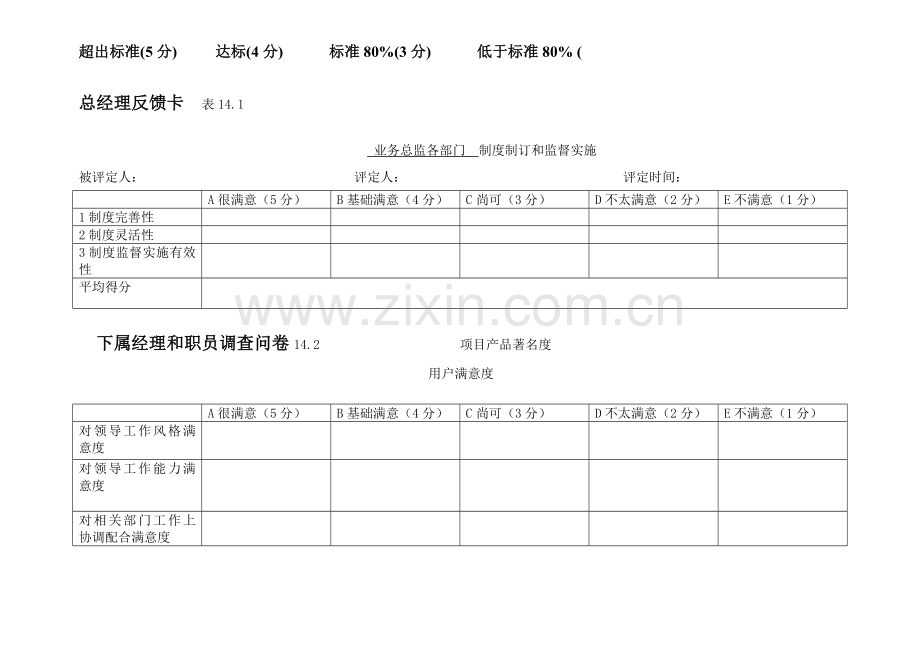 绩效考核工具业务副总经理模板.doc_第2页