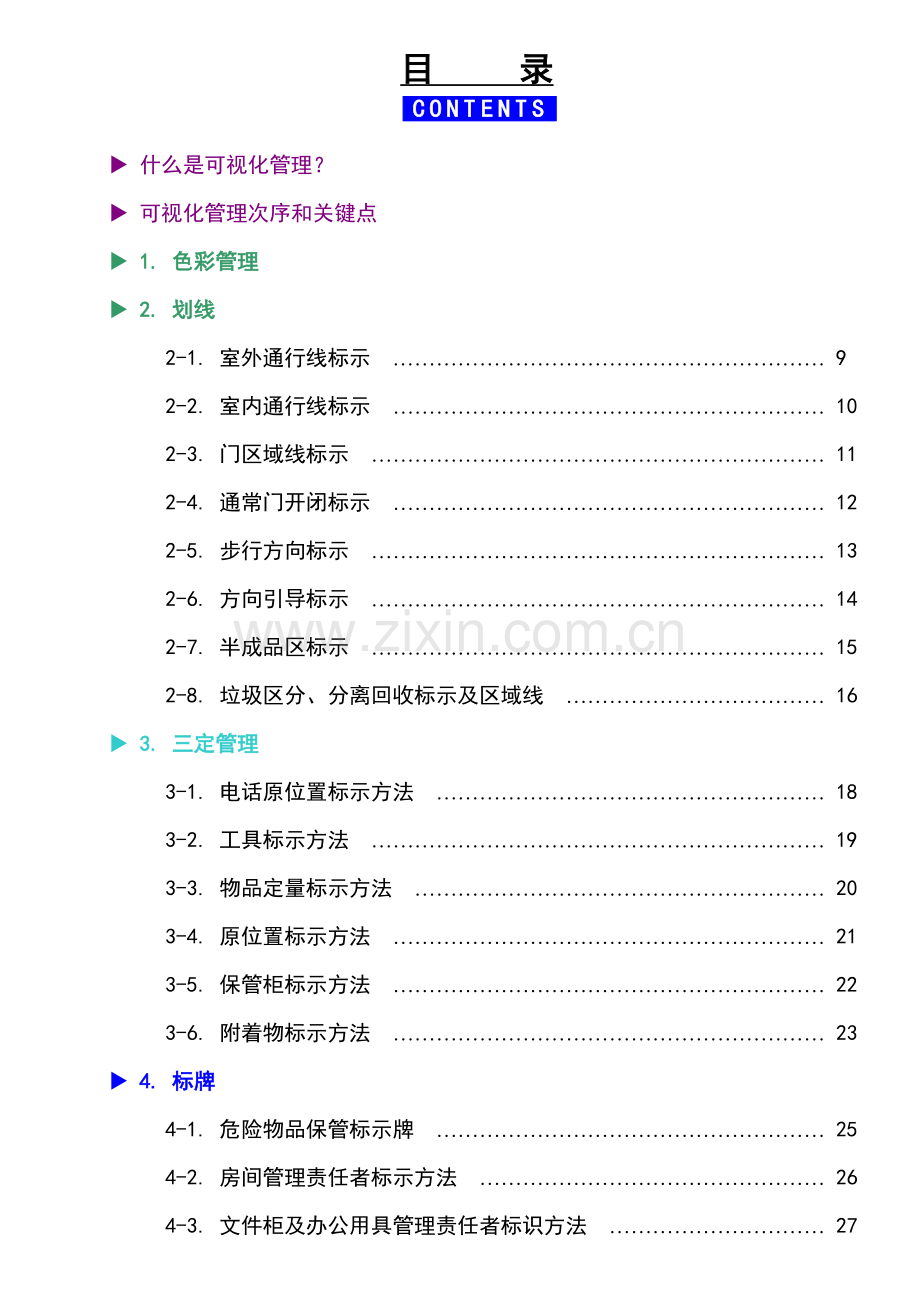 新版可视化管理实战手册模板.doc_第1页