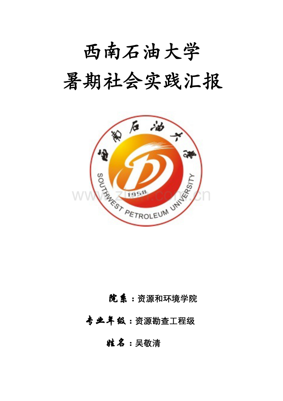 暑期实践报告乐山大佛景区调查分析报告.docx_第1页