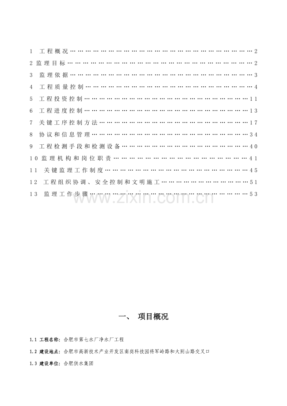 水厂监理综合规划.doc_第2页