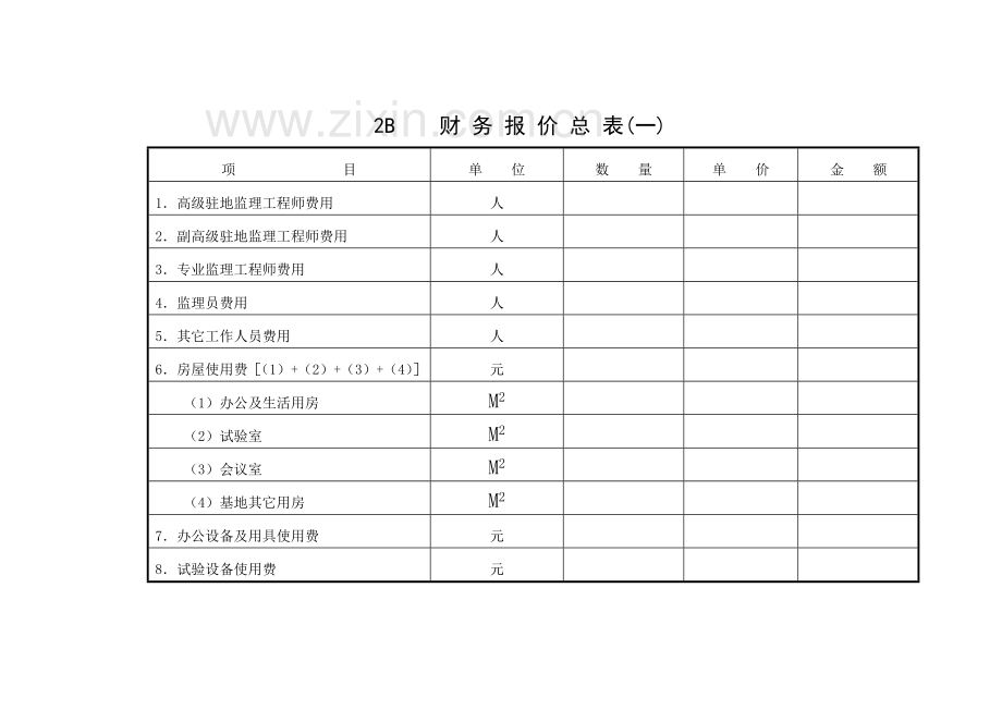 项目工程监理招标文件模板.doc_第3页