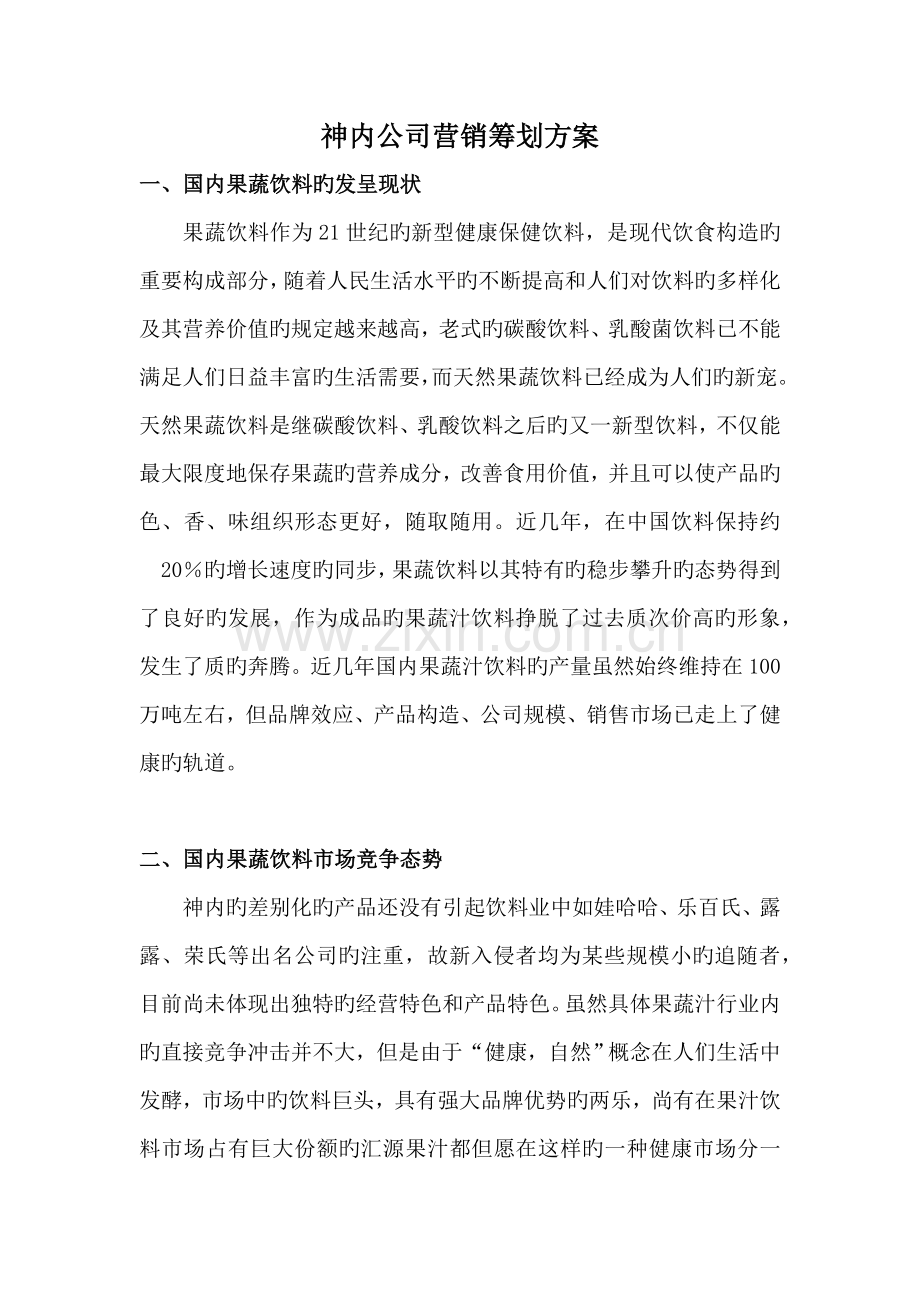 神内公司营销专题策划专题方案.docx_第2页