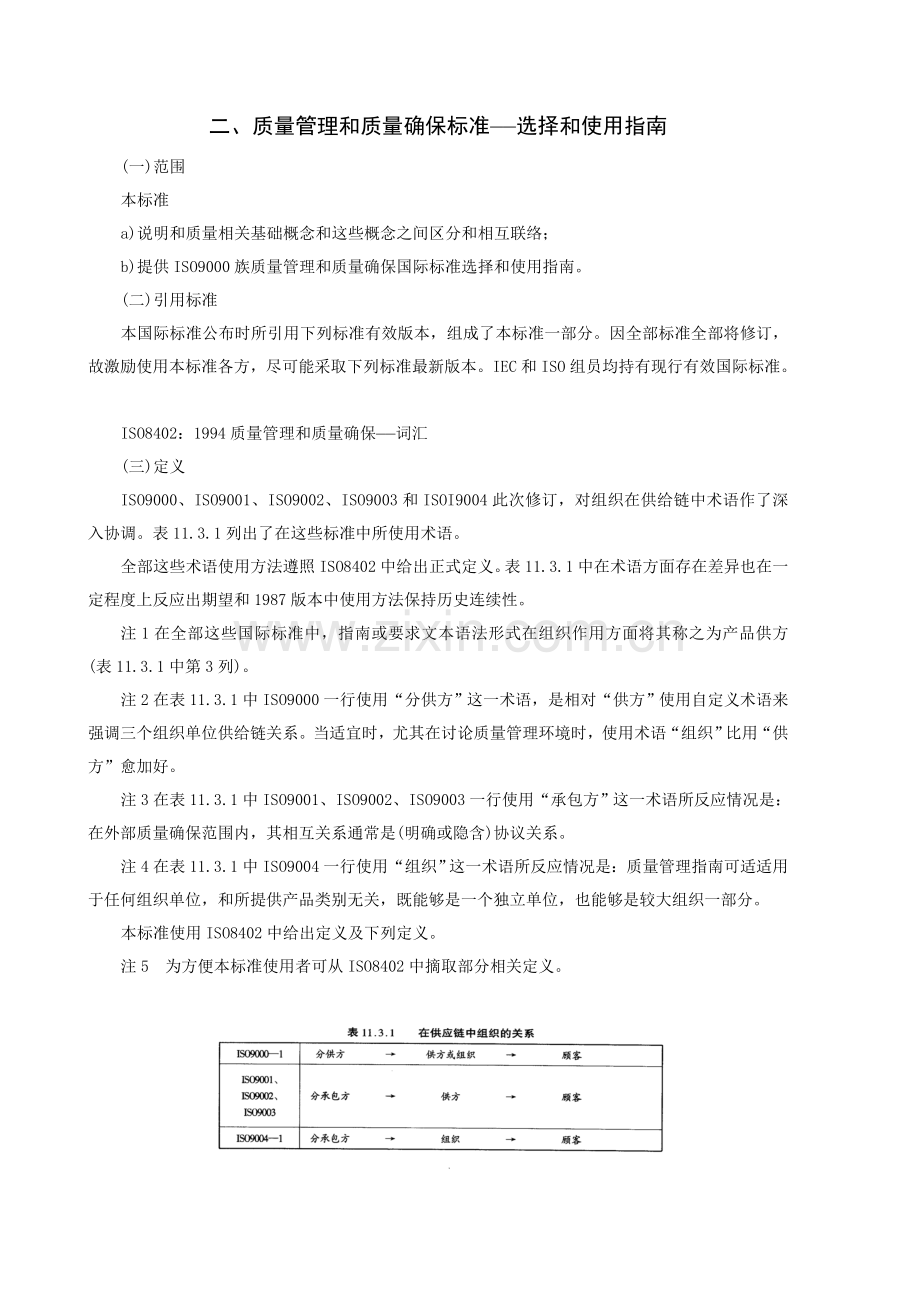 质量管理和质量保证标准手册模板.doc_第1页