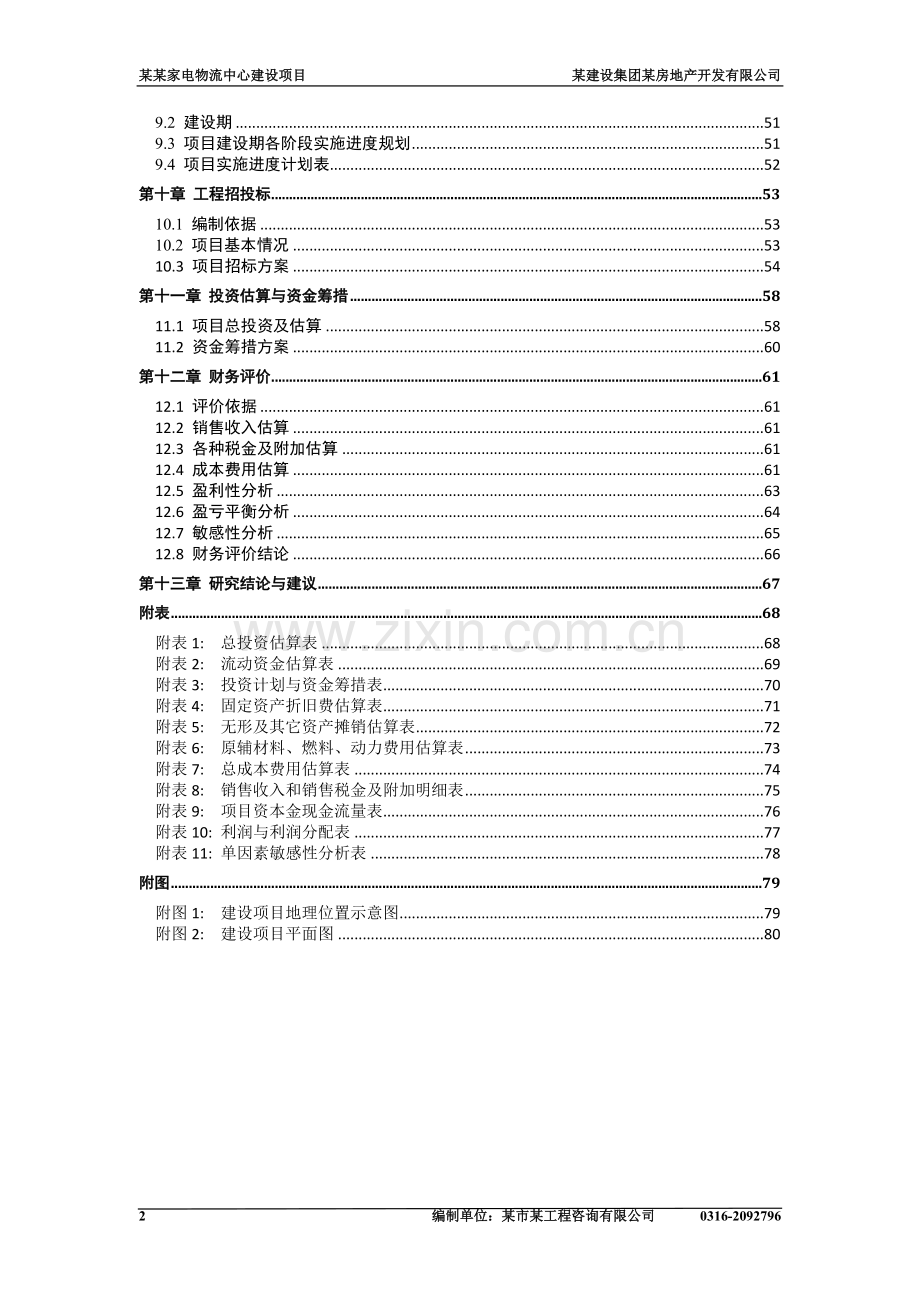 家电物流中心项目申请建设可行性分析报告书.doc_第2页