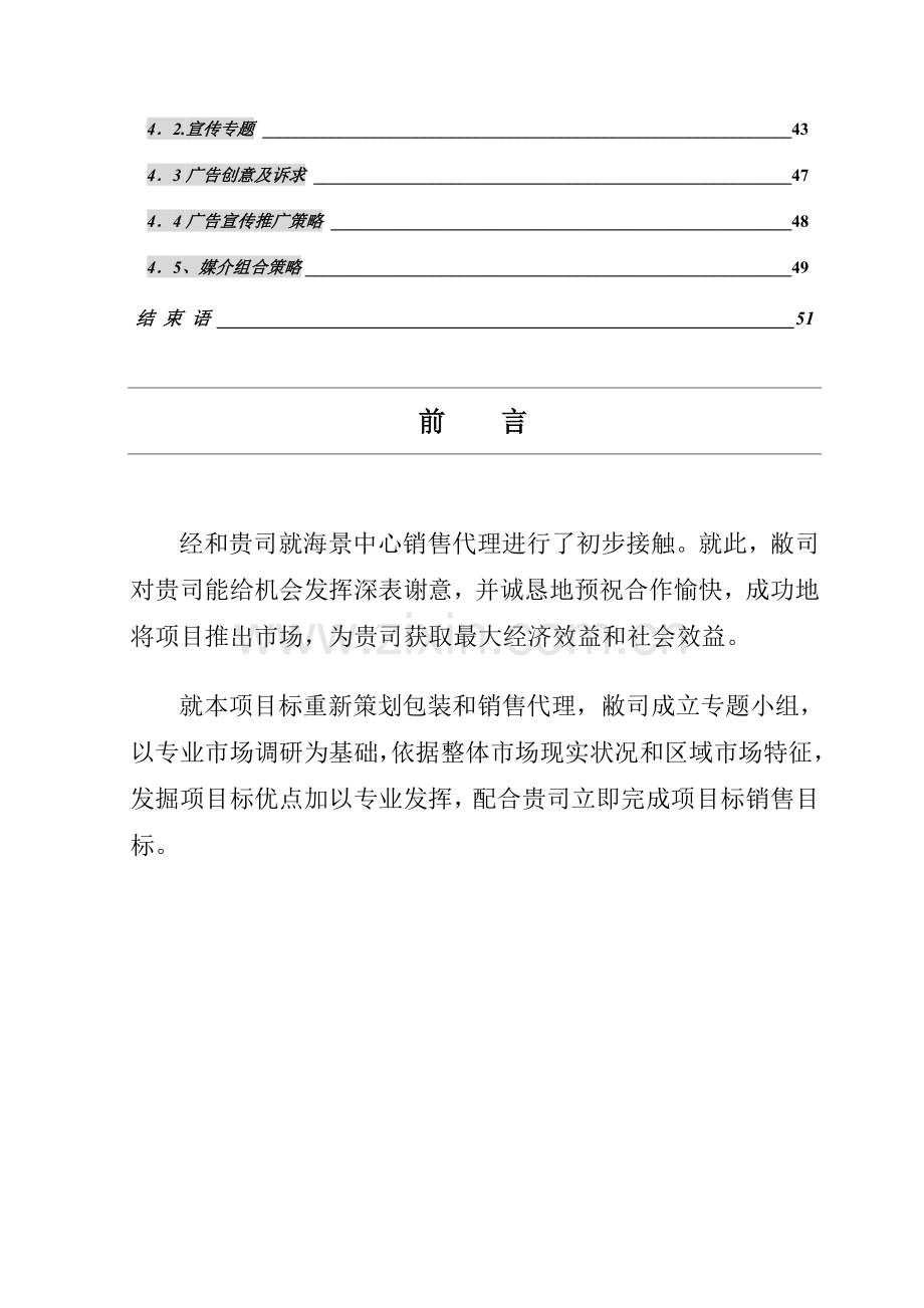 海景中心全程策划方案报告样本.doc_第2页