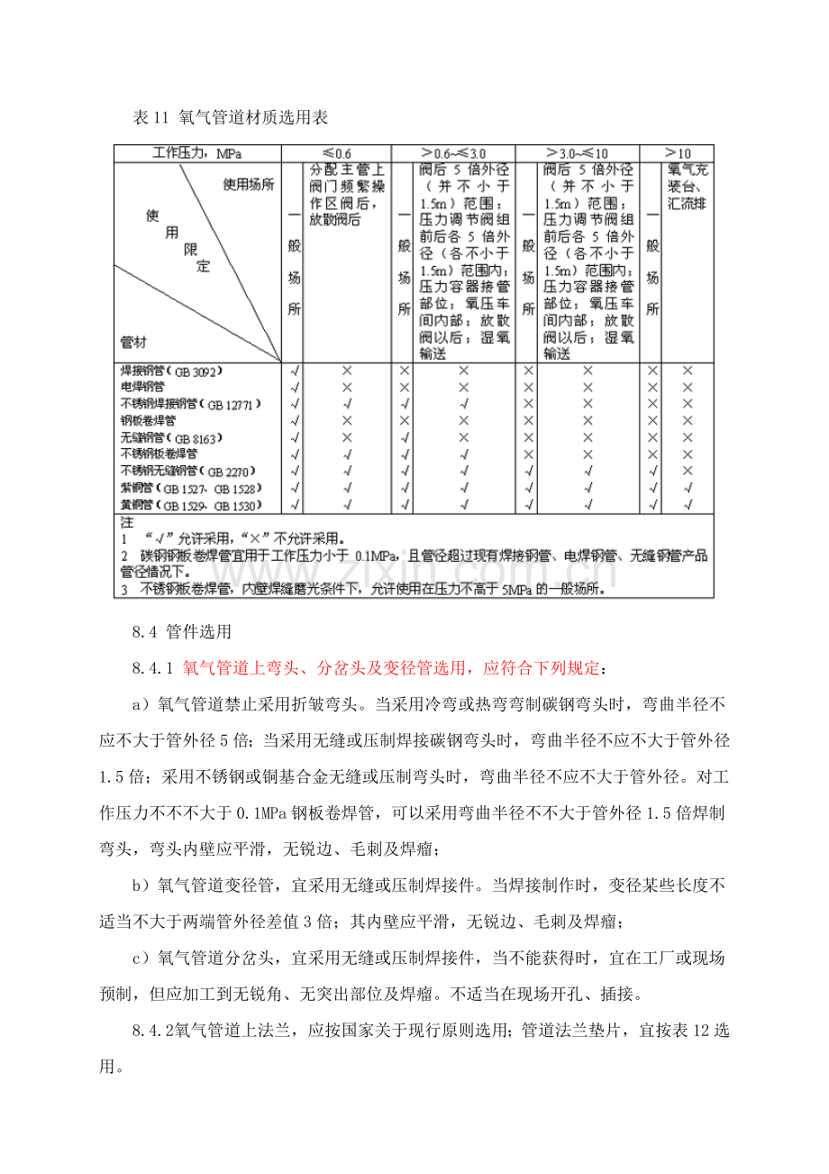 氧气管线设计标准规范要求.doc_第3页