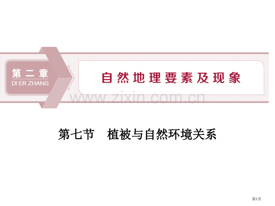 植被与自然环境的关系自然地理要素及现象课件省公开课一等奖新名师比赛一等奖课件.pptx_第1页