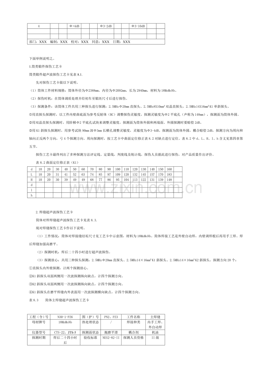 探伤工艺的编制与国内外标准比较模板.doc_第3页