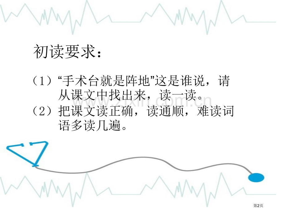 手术台就是阵地省公开课一等奖新名师比赛一等奖课件.pptx_第2页