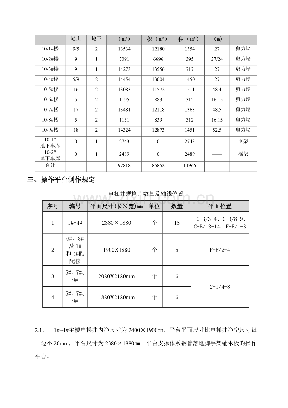 电梯井操作平台专题方案.docx_第3页