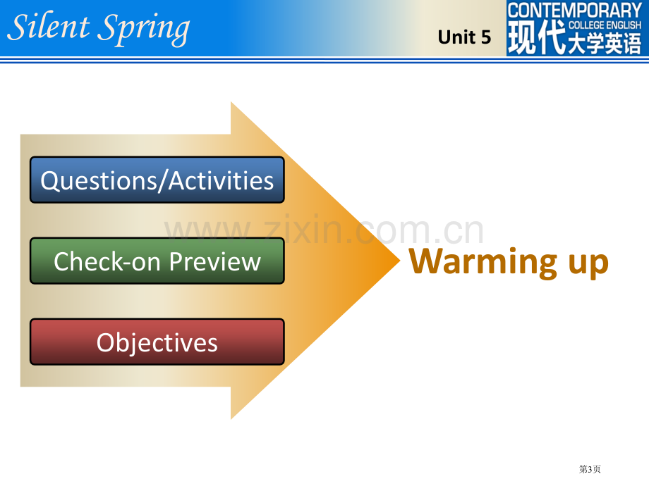 现代大学英语精读UnitSilentSpring省公共课一等奖全国赛课获奖课件.pptx_第3页