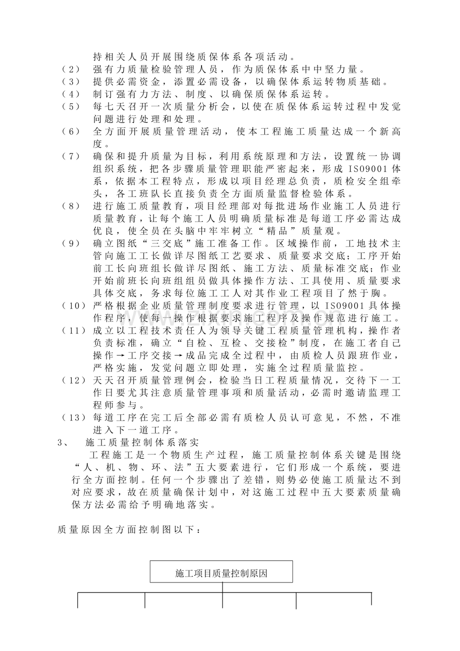 现代建筑工程质量保证体系及措施样本.doc_第3页