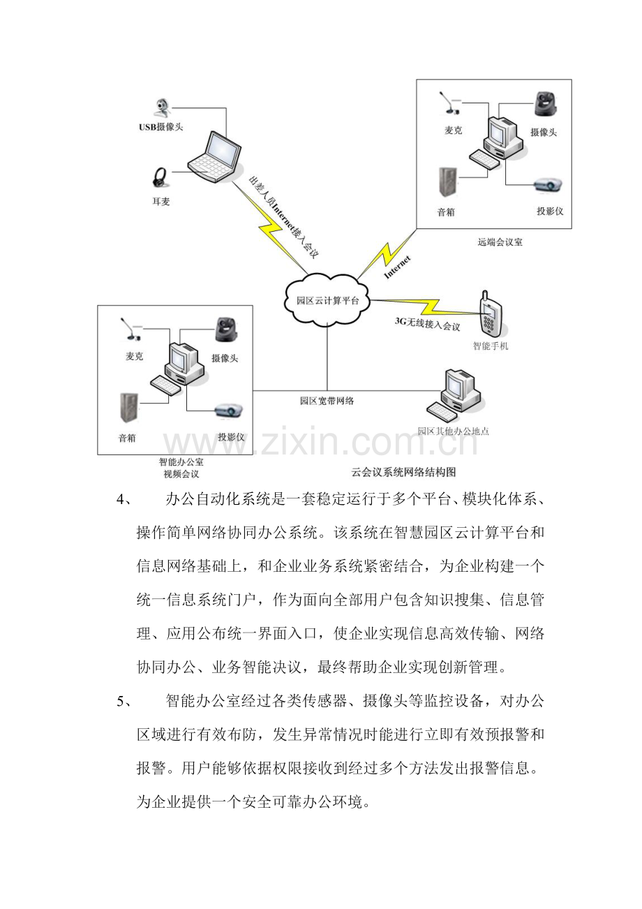 智能办公室系统建设专项方案.doc_第3页