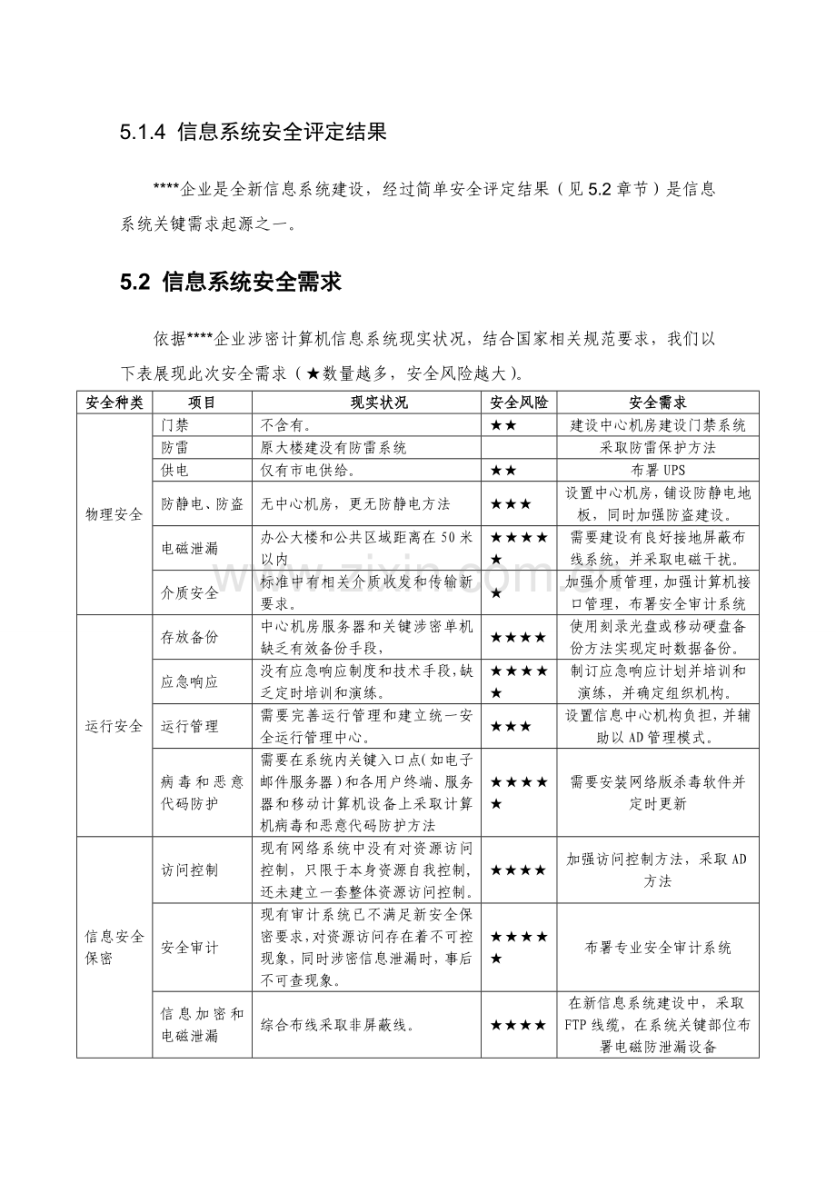 涉密信息系统安全建设方案下半部分样本.doc_第3页