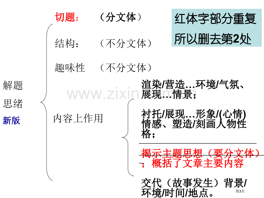 正式句子在文章结构和内容上的作用细节描写的作用市公开课一等奖百校联赛获奖课件.pptx_第3页