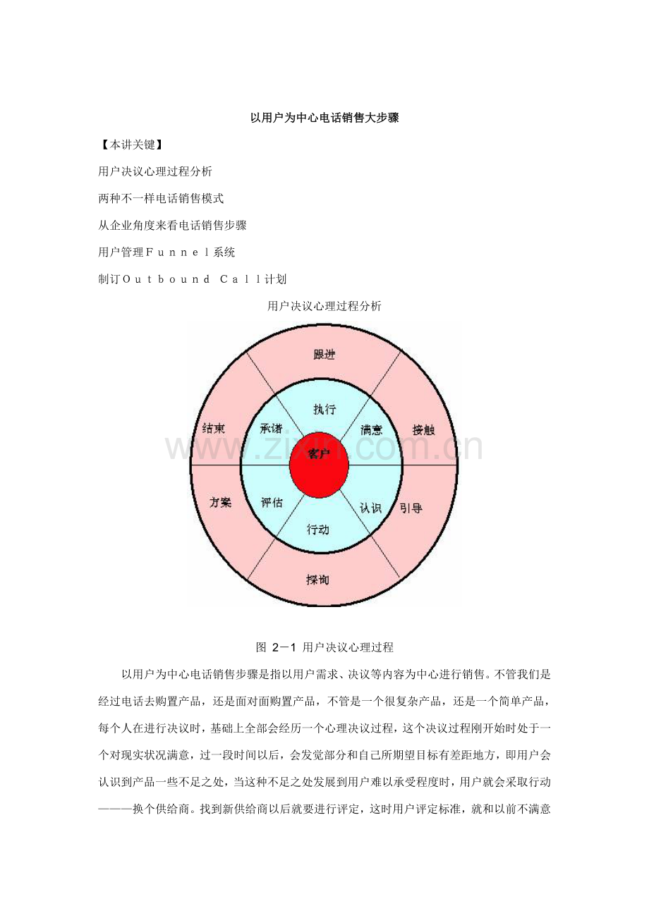 新版以客户为中心的电话销售流程模板.doc_第1页