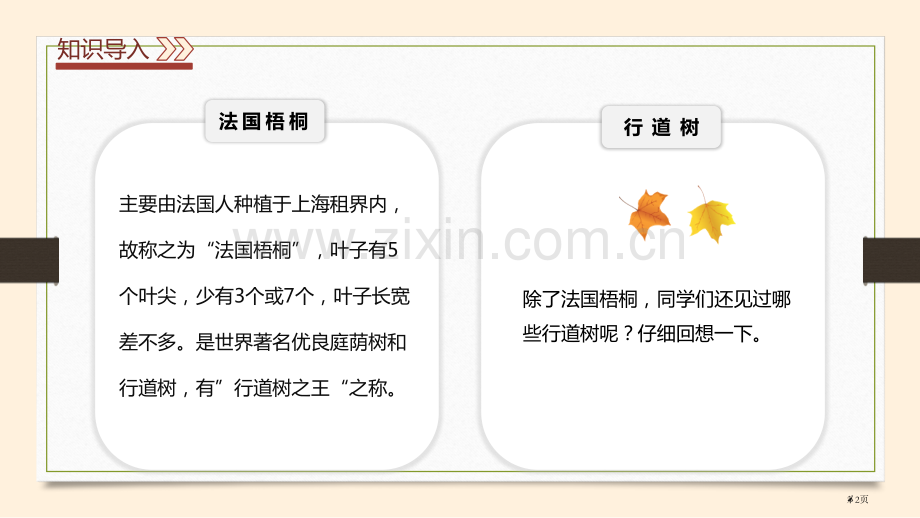 铺满金色巴掌的水泥道经典课件省公开课一等奖新名师比赛一等奖课件.pptx_第2页