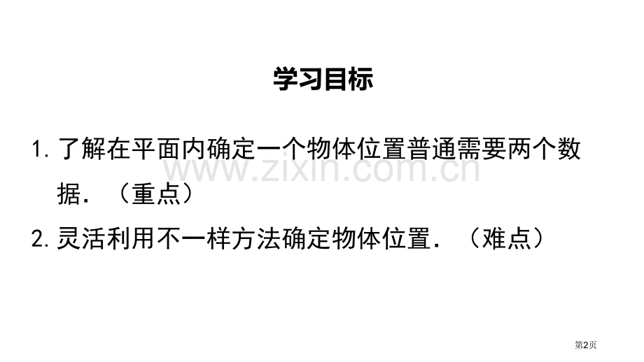 确定位置位置与坐标省公开课一等奖新名师比赛一等奖课件.pptx_第2页