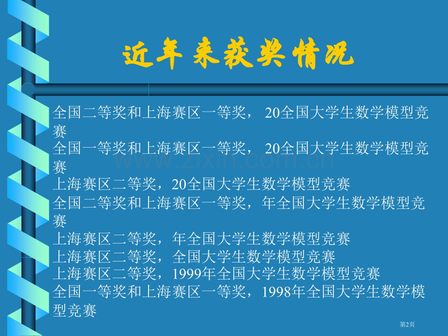 数学建模竞赛技巧市公开课一等奖百校联赛特等奖课件.pptx_第2页