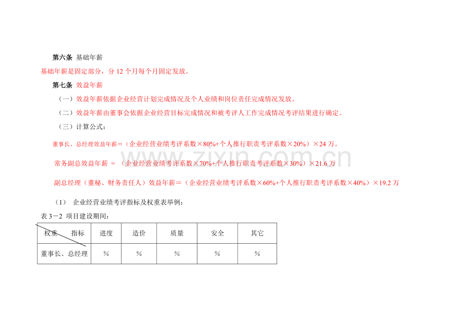 私营企业薪酬体系样本.doc_第3页