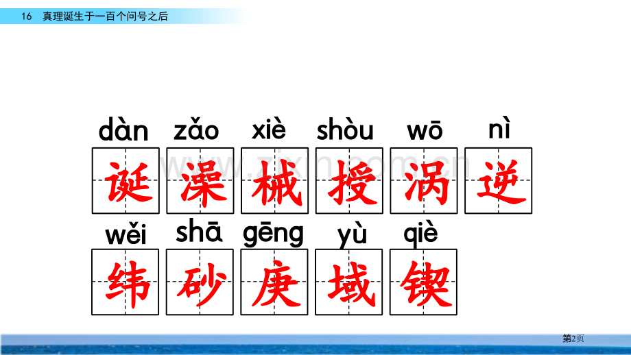 真理诞生于一百个问号之后省公开课一等奖新名师比赛一等奖课件.pptx_第2页