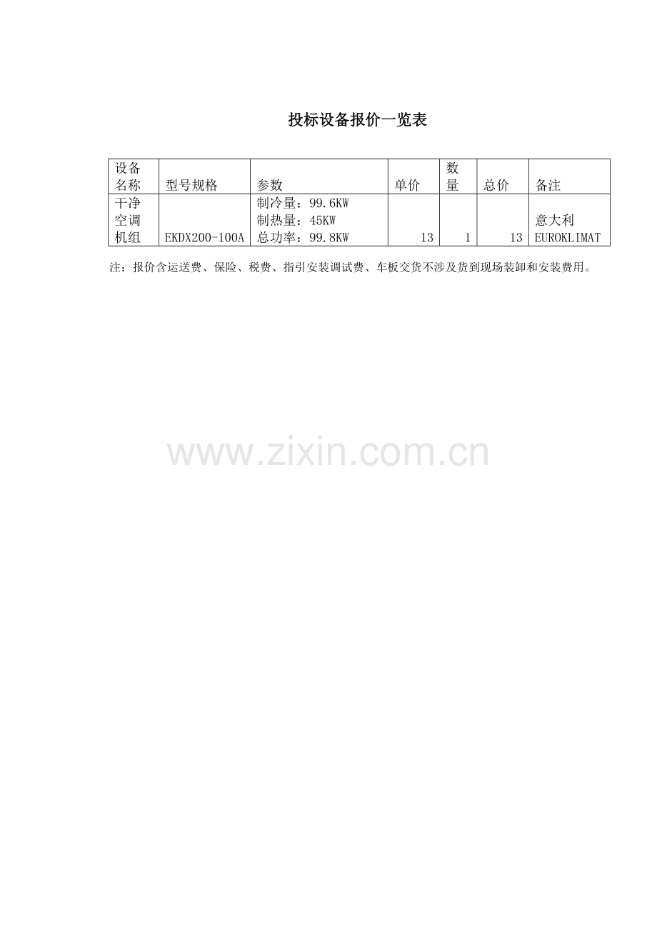 检测室用空调专题方案书.docx_第3页