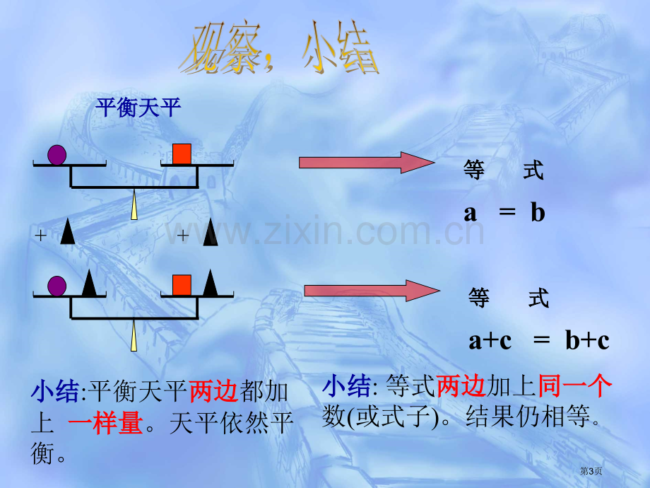 等式的性质一元一次方程课件省公开课一等奖新名师比赛一等奖课件.pptx_第3页