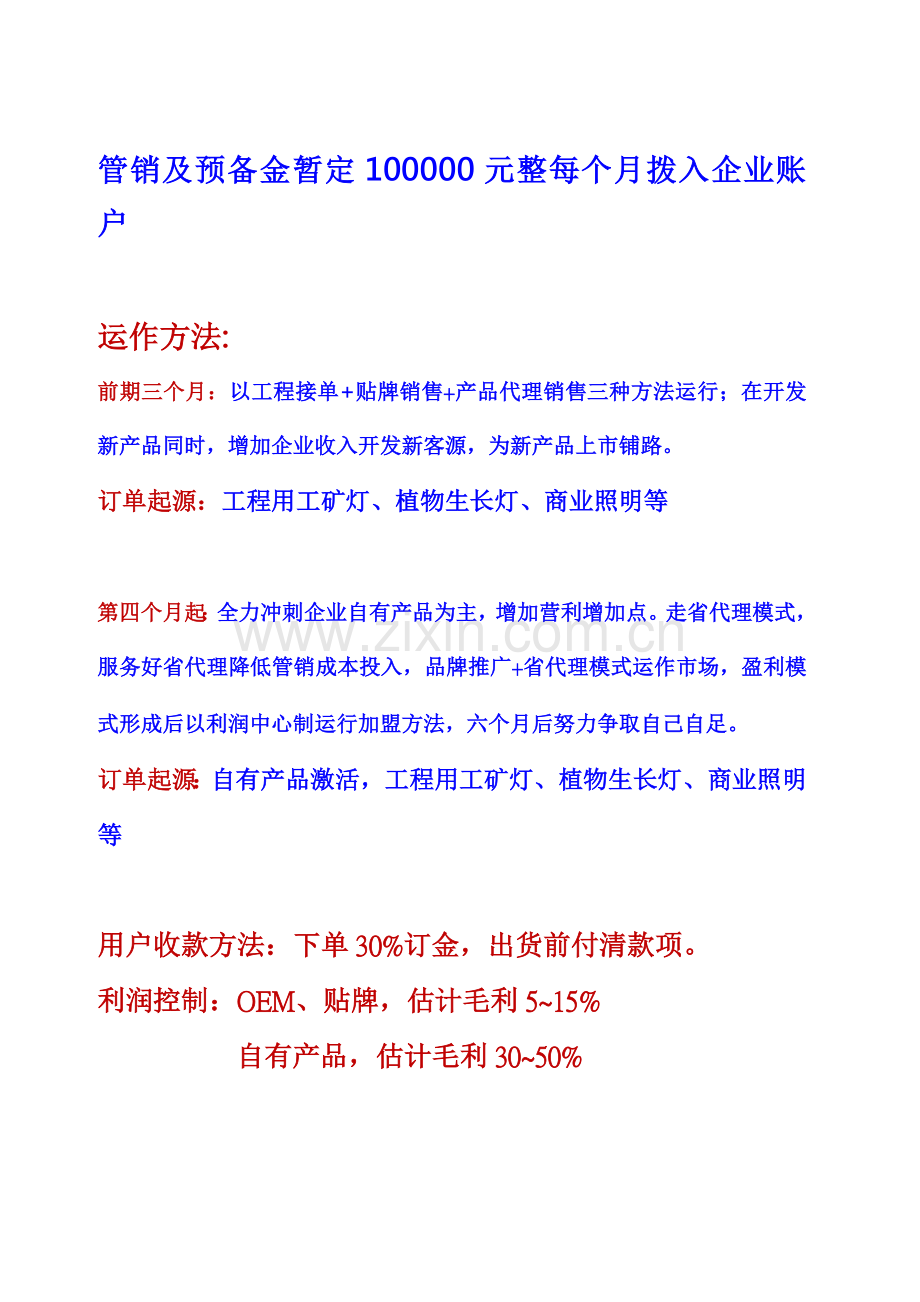 新公司成立综合规划专项策划专业方案.doc_第3页