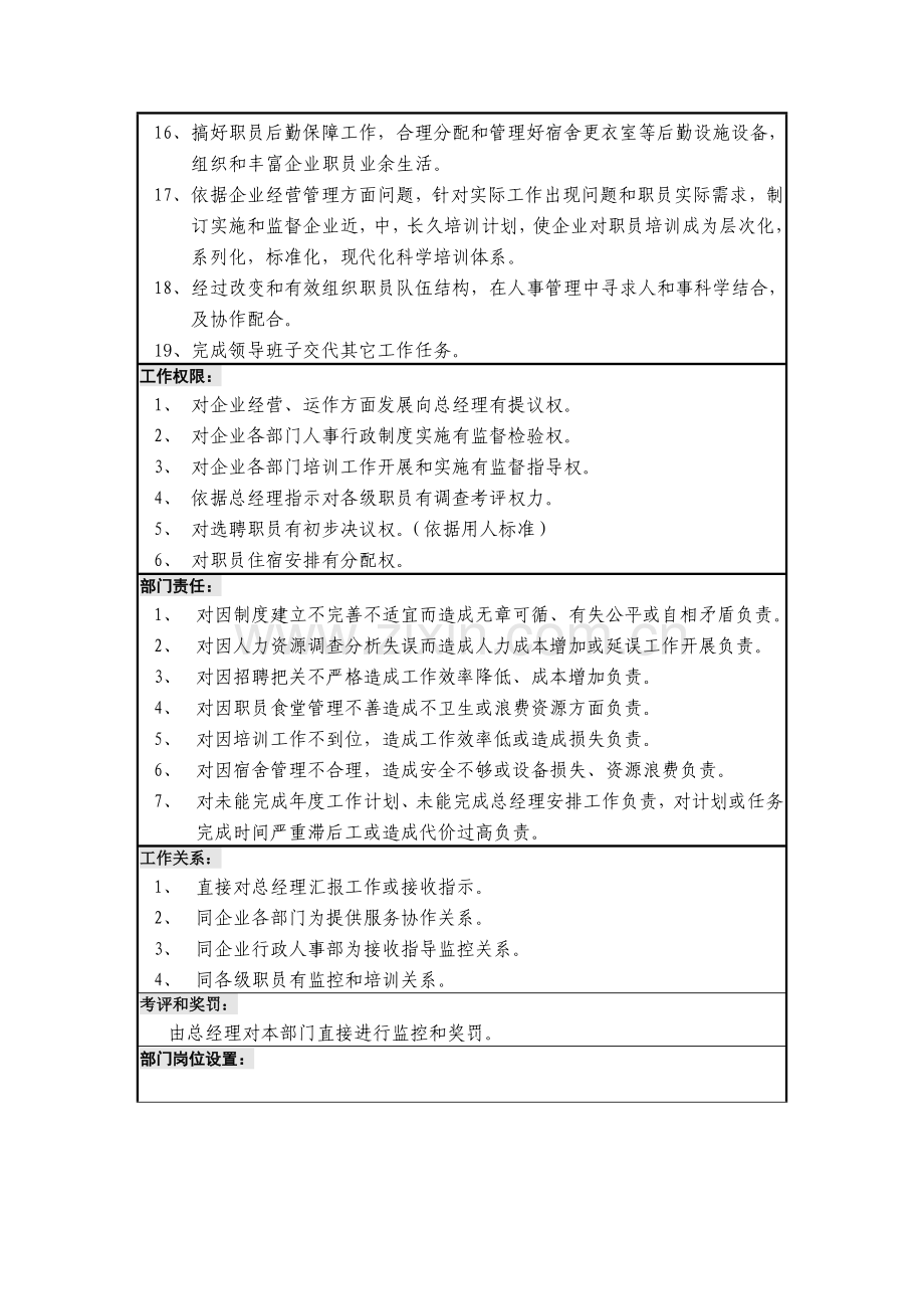 新版公司行政人事部运作手册模板.doc_第3页