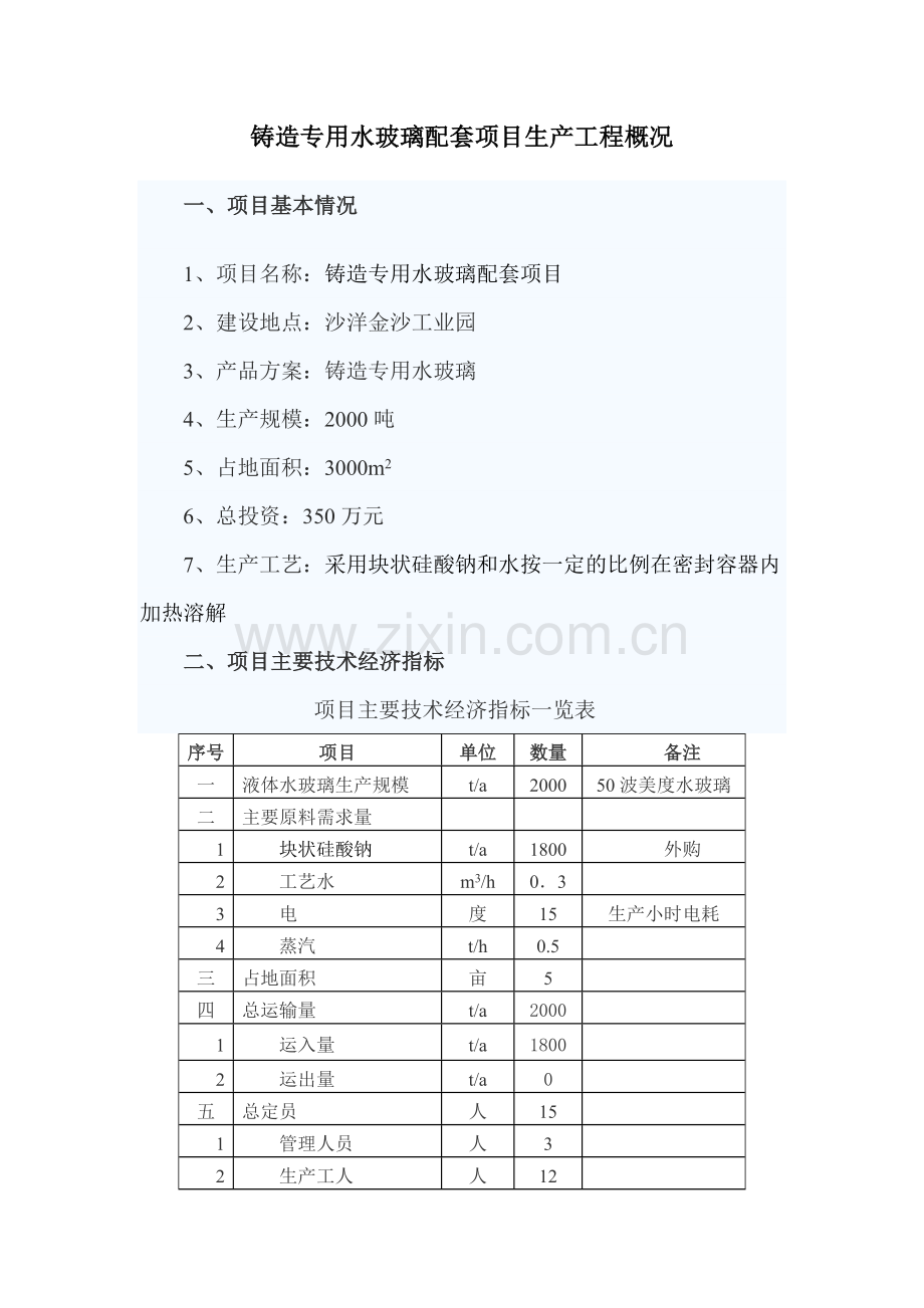 2016年铸造专用水玻璃配套企划书.doc_第2页