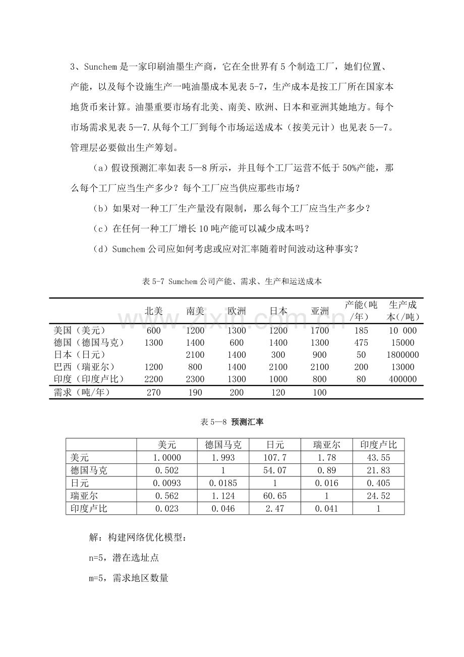 湖南大学供应链科学管理作业答案.doc_第1页