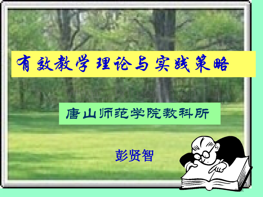 有效教学的理论与实践策略市公开课一等奖百校联赛特等奖课件.pptx_第1页