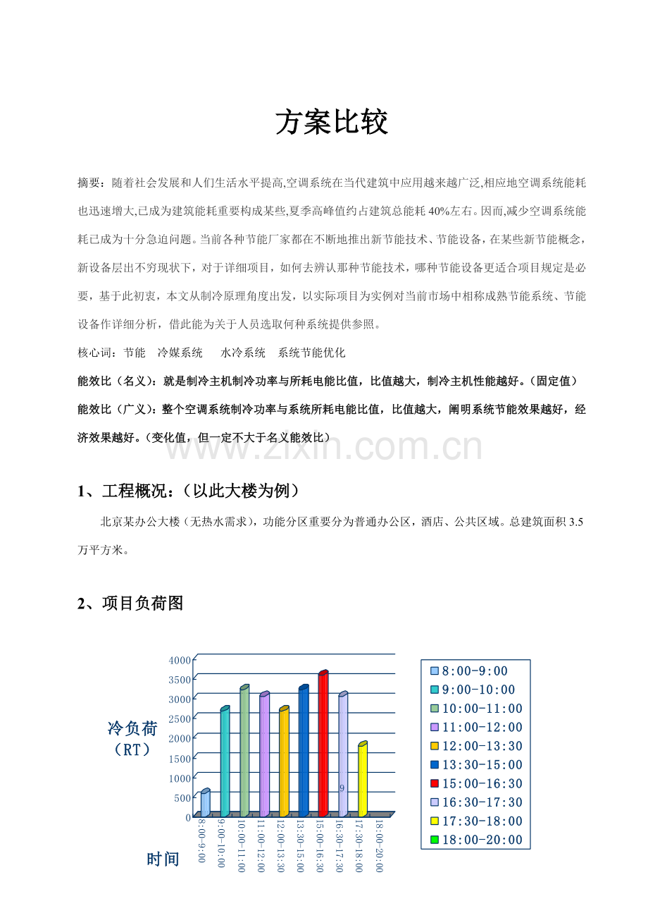 空调风冷热泵系统VRV系统专项方案比较.doc_第1页