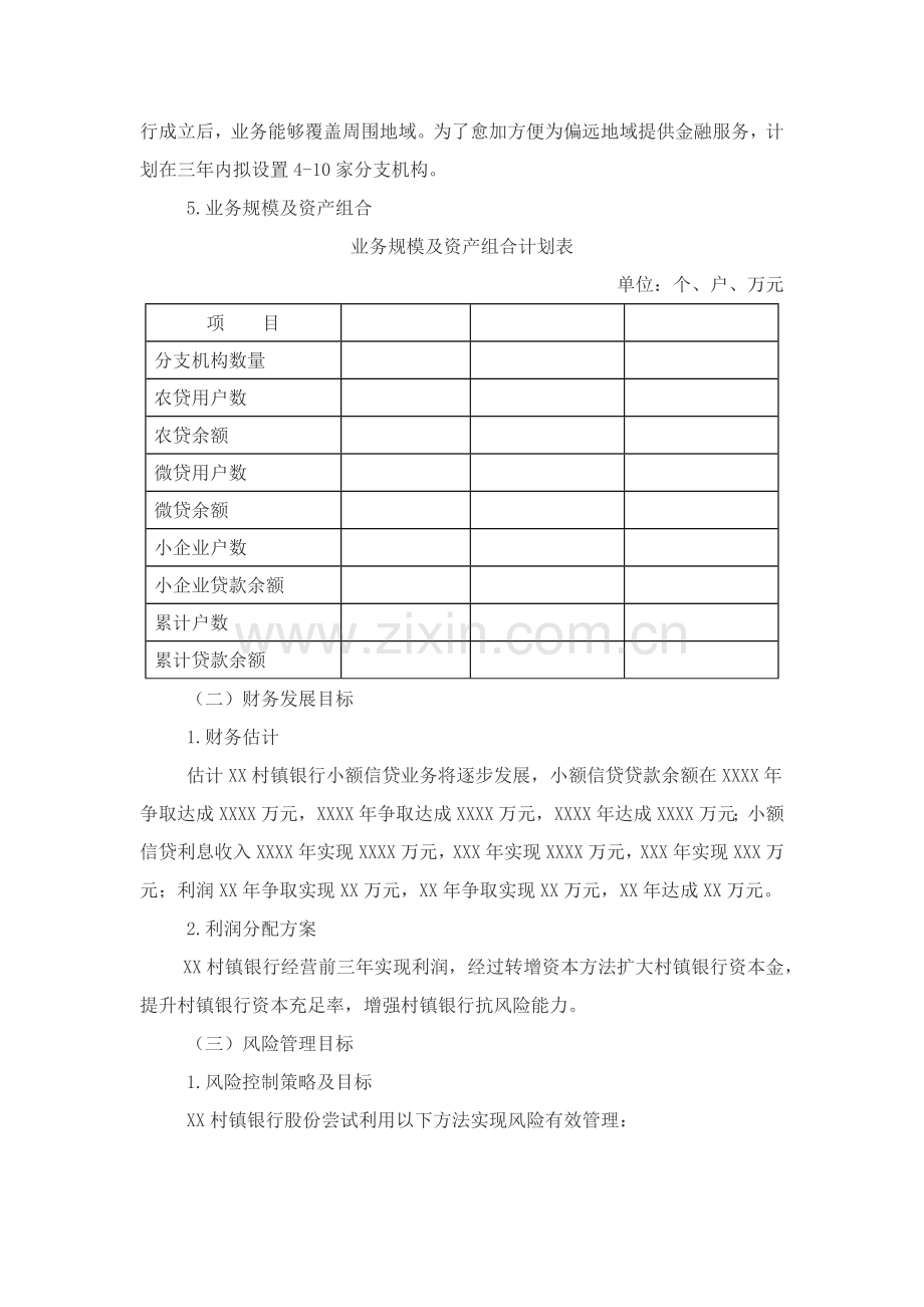 村镇银行三年发展综合规划.docx_第2页