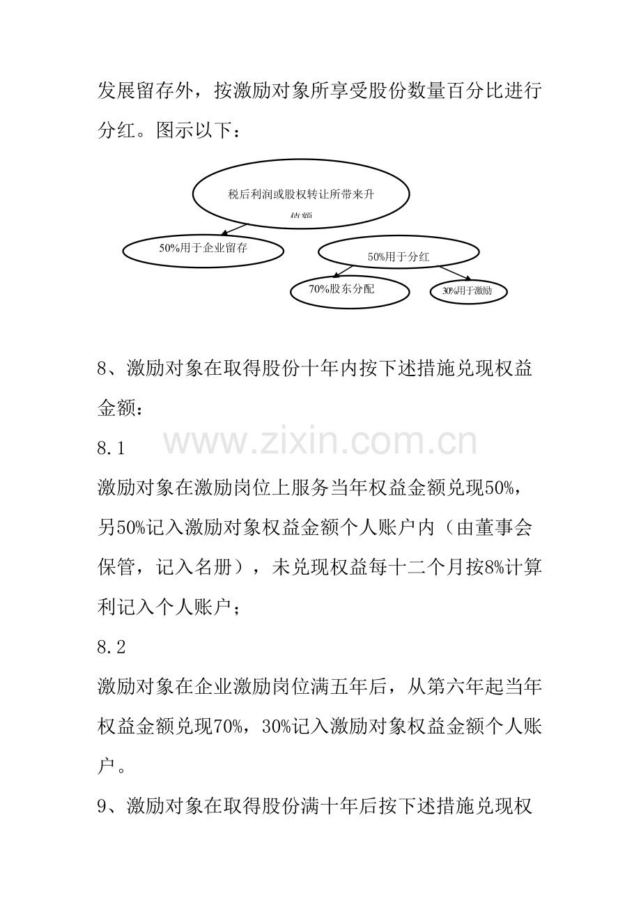 有限责任公司股权激励设计专项方案.doc_第3页