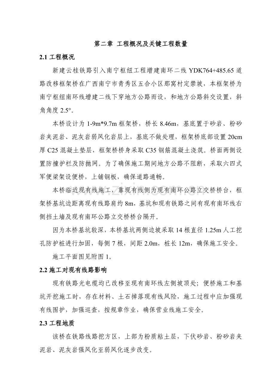 框架桥综合项目施工专项方案.doc_第2页