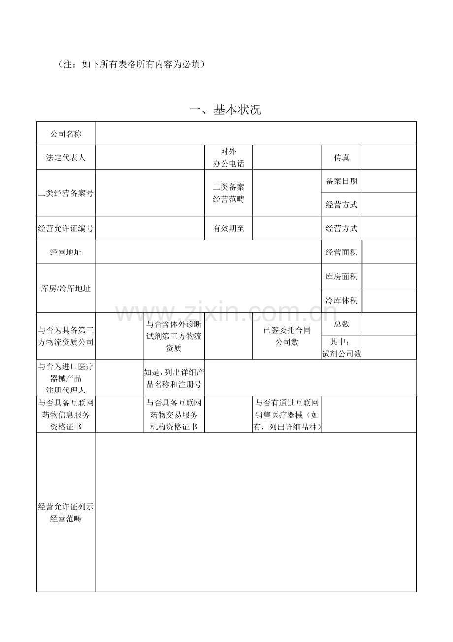 按照医疗器械经营质量管理标准规范自查报告模板.doc_第2页