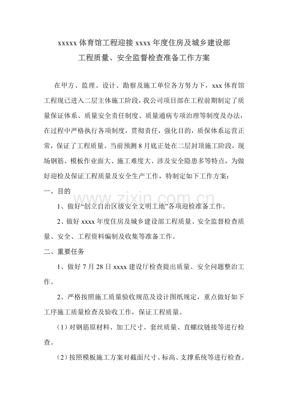 综合项目工程迎接检查专项方案.doc_第2页