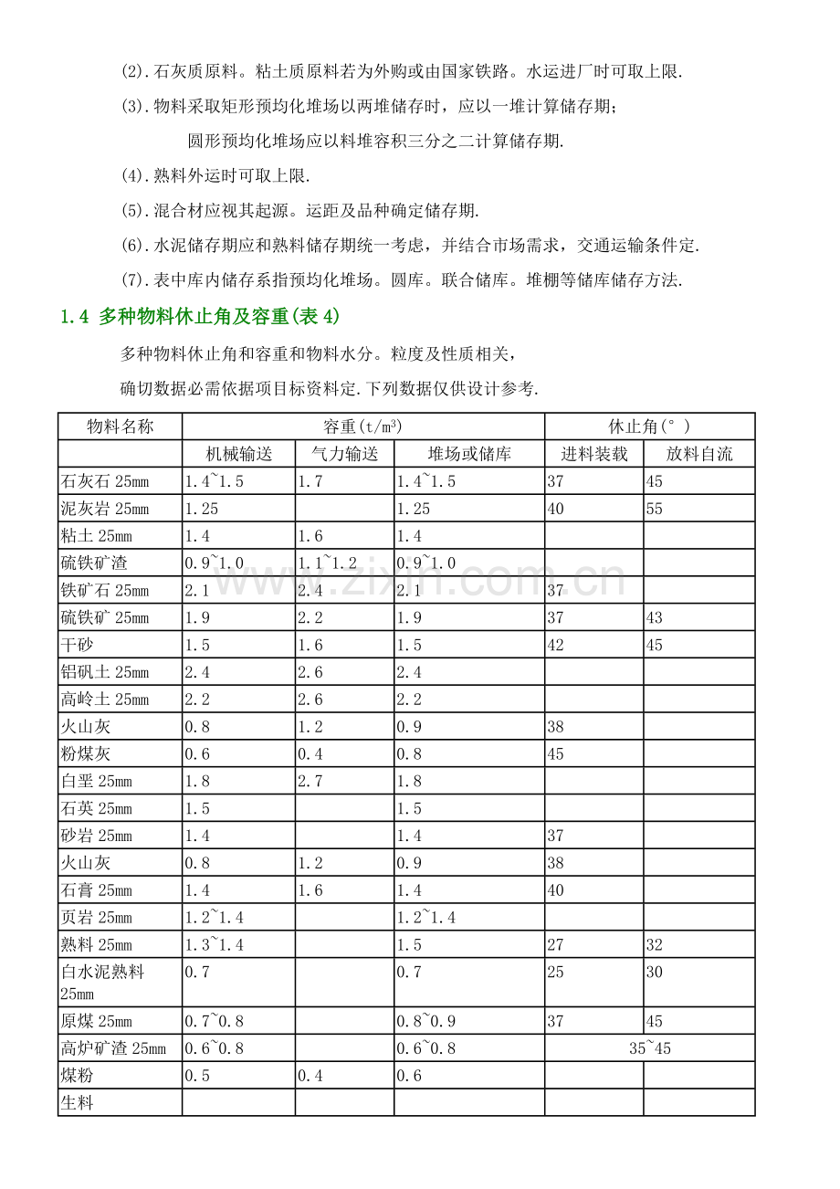 水泥工艺工程师手册模板.doc_第3页