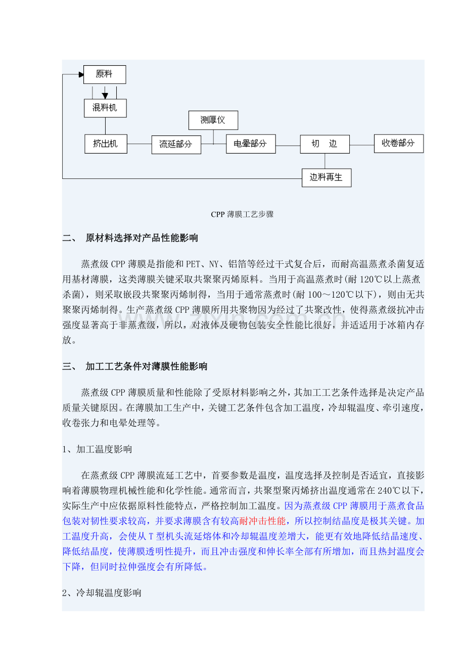 蒸煮级CPP薄膜的生产工艺模板.doc_第2页